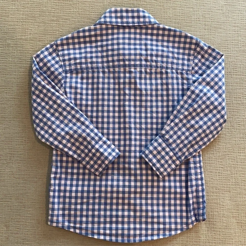 Carter’s Toddler Boys Checkered Dress Shirt size 4T